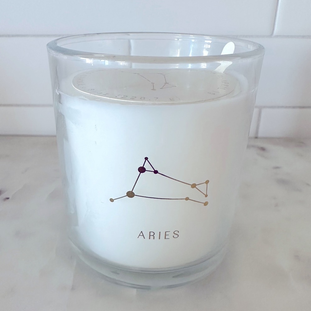 ARIES Zodiac Enchanted Mandarin Scented Candle